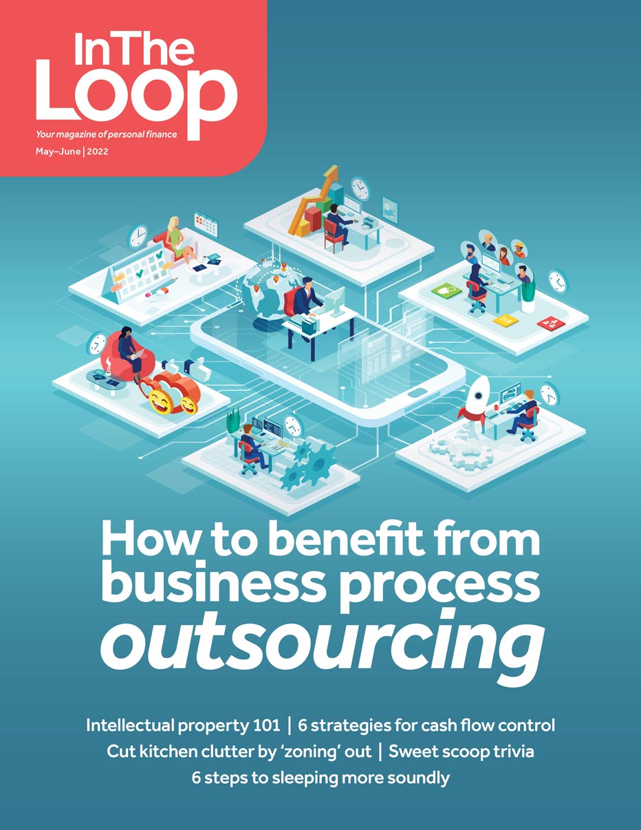 In The Loop magazine cover